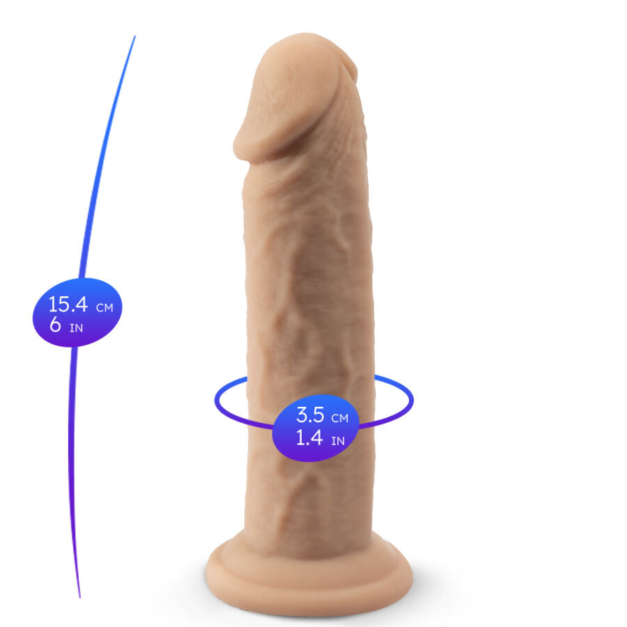 SILEXD - REALISTISCHES PENISMODELL 2 THERMOREAKTIVES SILIKON 15,4 CM – Erotik-Zubehör Bild 4