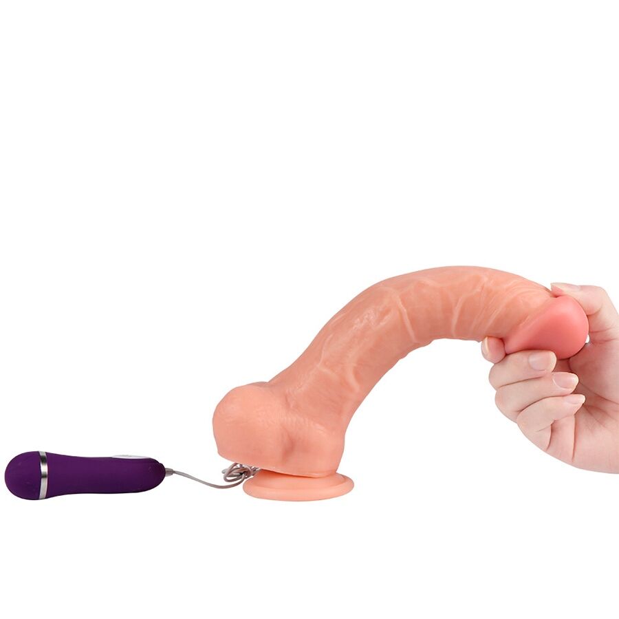 SHEQU - APOLO VIBRATORDILDO MIT FERNBEDIENUNG 24,5 CM hochwertiges Intimtoy