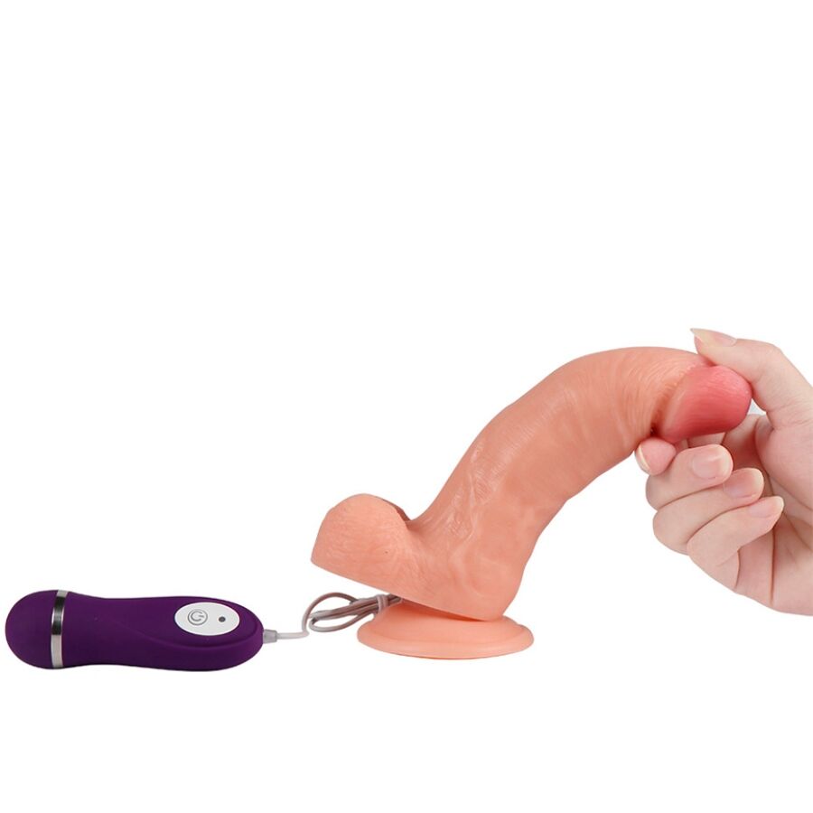 SHEQU - IRON DRAGON VIBRATORDILDO MIT FERNBEDIENUNG 17,5 CM Dildo diskret online kaufen
