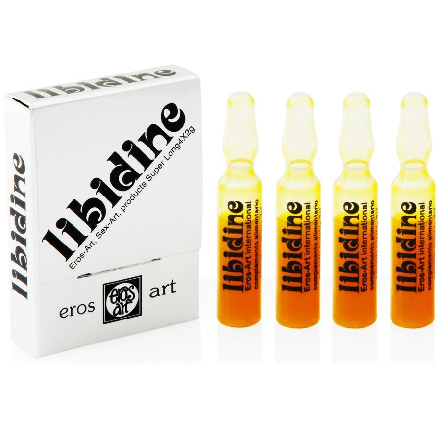 EROS-ART - LIBIDINE NATÜRLICHES APHRODISIAKUM X4 – Potenz- & Lustprodukt von EROS-ART