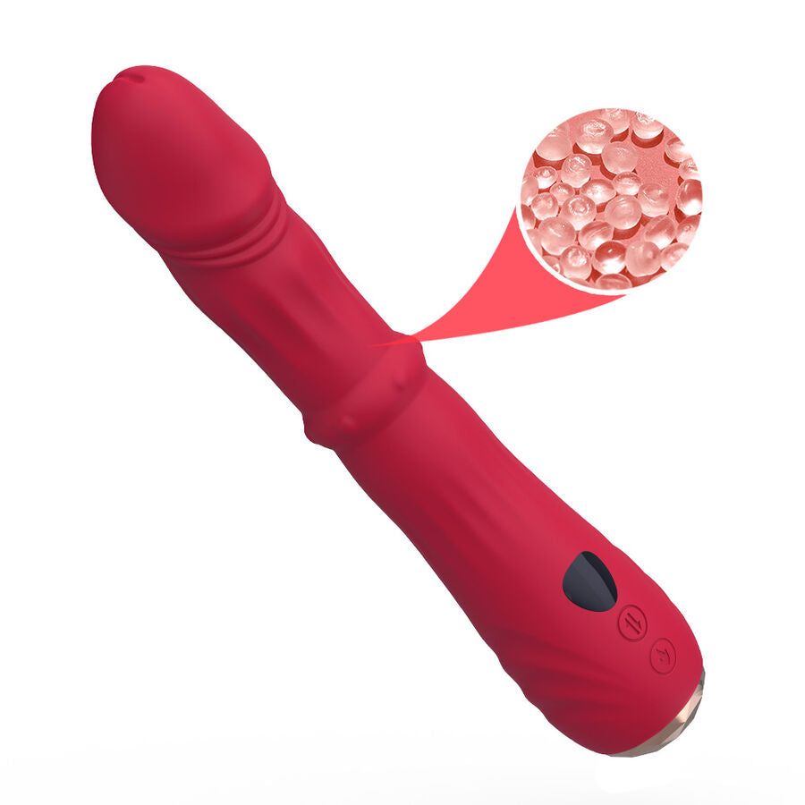ARMONY Thermo A-Punkt Vibrator Dildo Rot – Heizfunktion & 9 Modi Dildo diskret online kaufen