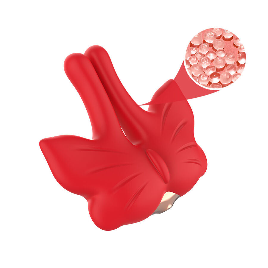 ARMONY Magnetische Nippelklemmen mit Vibration – Schmetterling | Secret Pulse Nippelklemme diskret online kaufen