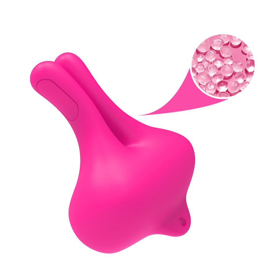 ARMONY Magnetische Nippelklemmen mit Vibration – Kaninchen Rosa | Secret Pulse – Nippelklemme Bild 8