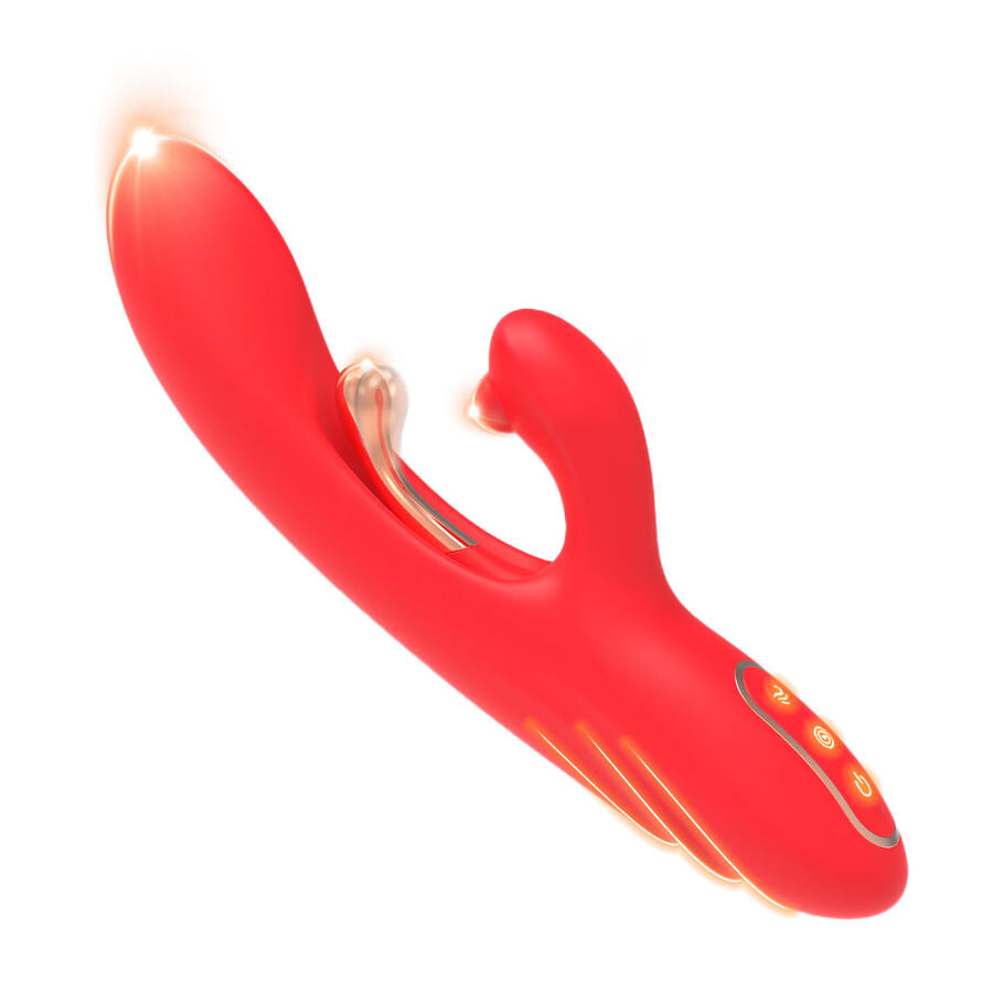 ARMONY G-Punkt & Klitoris Vibrator mit oszillierender Zunge – 9 Modi, wasserdicht, Silikon für intensive Stimulation und Self-Love