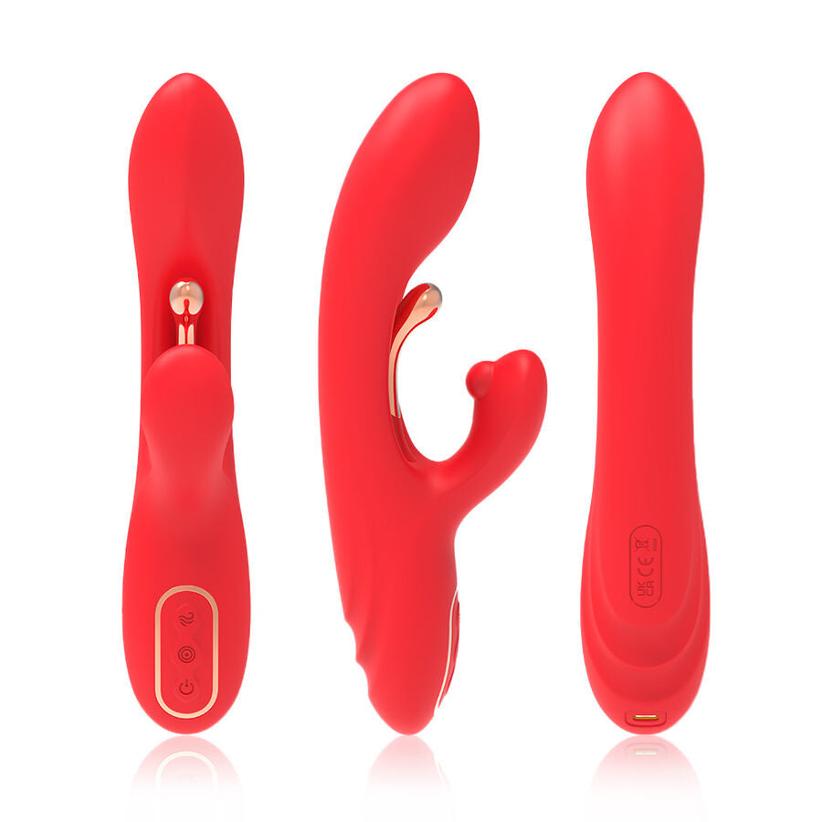 ARMONY G-Punkt & Klitoris Vibrator mit oszillierender Zunge – 9 Modi, wasserdicht, Silikon hochwertiges Sextoy bei Secret Pulse