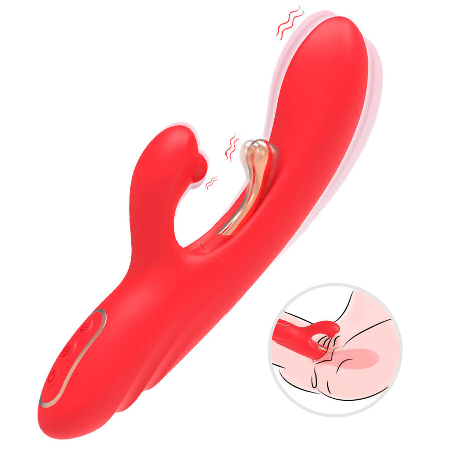 ARMONY G-Punkt & Klitoris Vibrator mit oszillierender Zunge – 9 Modi, wasserdicht, Silikon für sinnliche Momente allein oder zu zweit