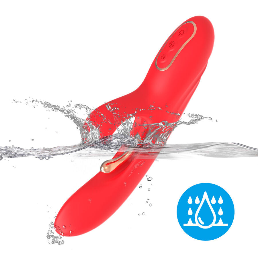 ARMONY G-Punkt & Klitoris Vibrator mit oszillierender Zunge – 9 Modi, wasserdicht, Silikon für intensive Stimulation und Self-Love