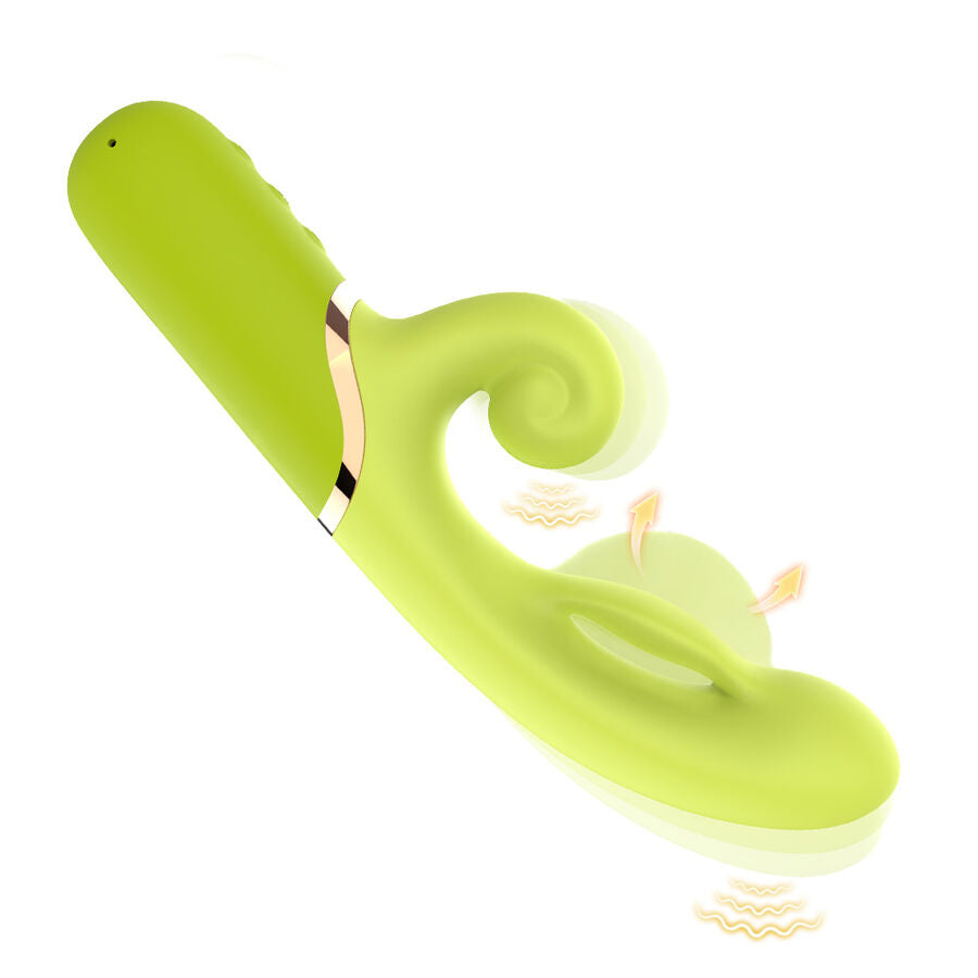 Armony Punkt A Vibrator Grün | Aufblasbar, wasserdicht, leise hochwertiges Sextoy bei Secret Pulse