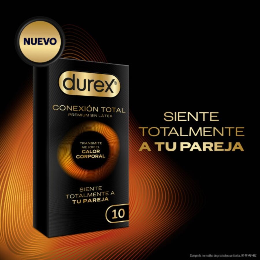 DUREX - TOTAL CONNECTION ULTRA FINE PLUS LATEXFREI 10 EINHEITEN – BDSM-Zubehör Bild 2