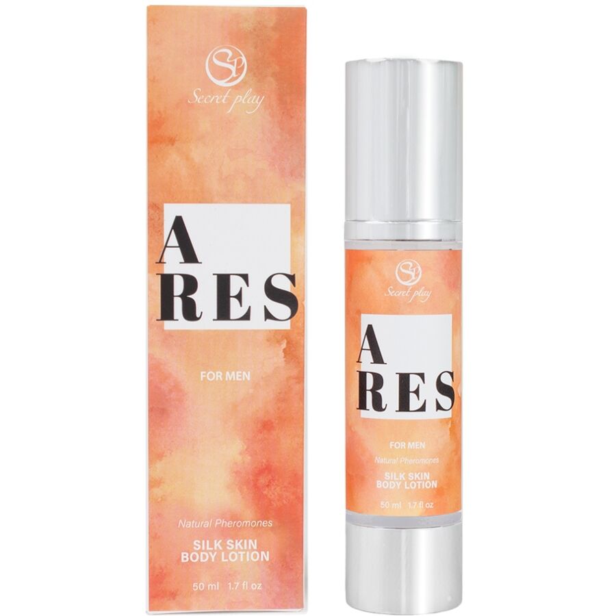 SECRETPLAY - ARES SEIDENLÖSUNG FÜR MÄNNER 50 ML – Erotik-Zubehör Bild 1
