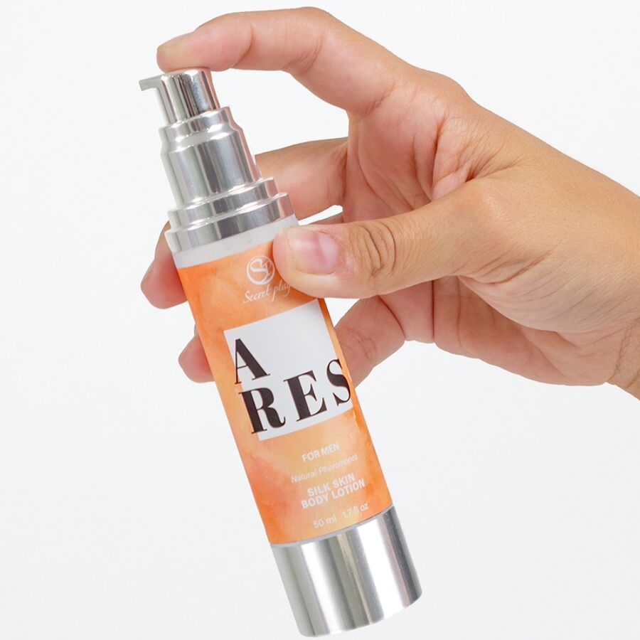 SECRETPLAY - ARES SEIDENLÖSUNG FÜR MÄNNER 50 ML – Erotik-Zubehör Bild 2