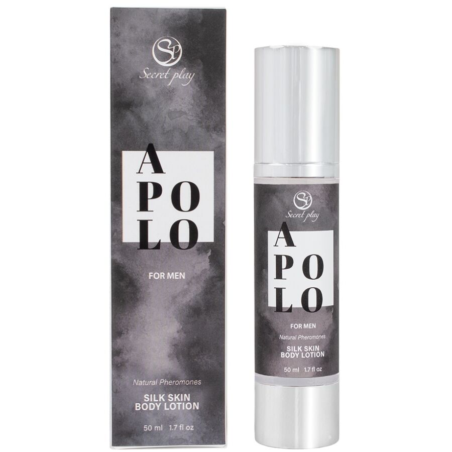 SECRETPLAY - APOLO SEIDE HAUTLOTION FÜR MÄNNER 50 ML – Intimkosmetik Bild 1