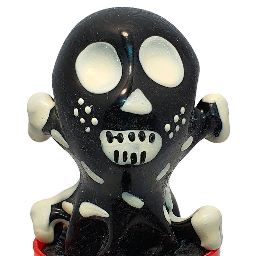 CONDOMERIE – Handbemalte Kondome Totenkopf Schwarz Modell 2 Kondome diskret online kaufen