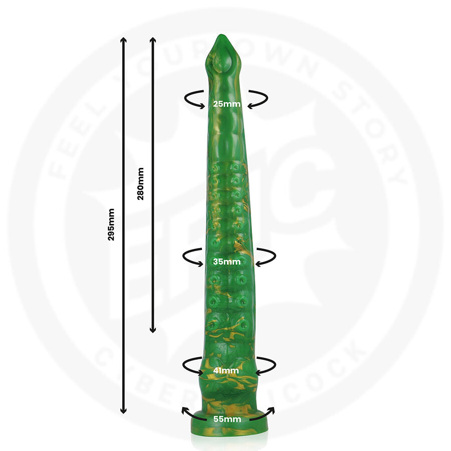 EPIC - DILDO HYLOS GREEN FLASH Produktansicht und Details