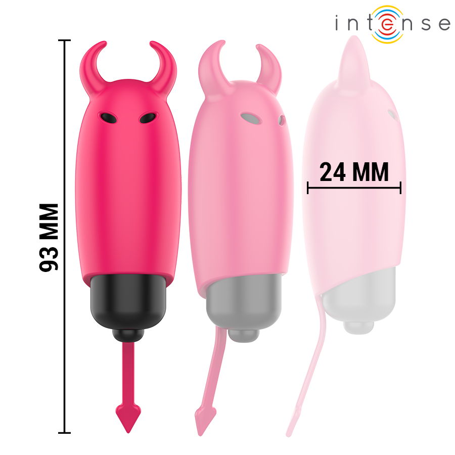 INTENSE - SCARLET VIBRIERENDE KUGEL RED DEMON 9,3 X 2,4 CM – Vibrator Bild 3