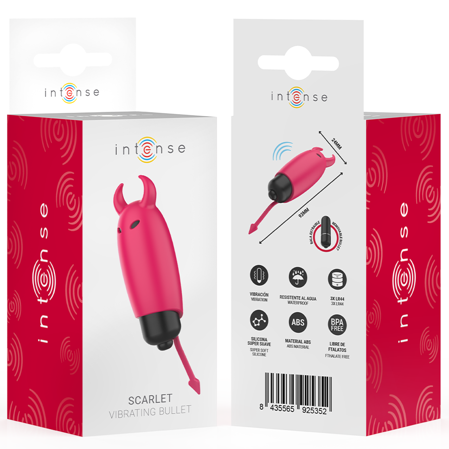 INTENSE - SCARLET VIBRIERENDE KUGEL RED DEMON 9,3 X 2,4 CM – Vibrator Bild 7