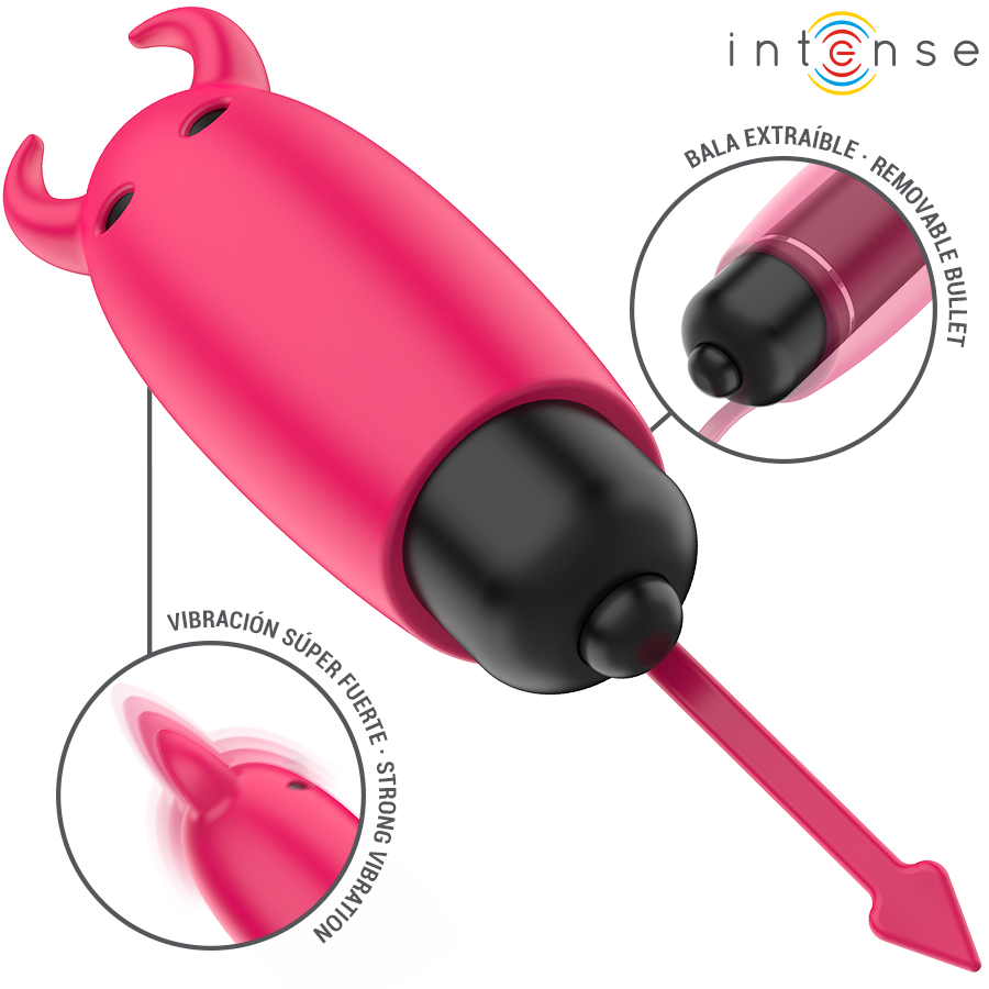 INTENSE - SCARLET VIBRIERENDE KUGEL RED DEMON 9,3 X 2,4 CM – Vibrator Bild 4