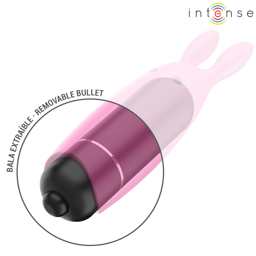 INTENSE - HOPPER PINK VIBRIERENDES BULLET 8,3 X 2,4 CM – Vibrator Bild 6
