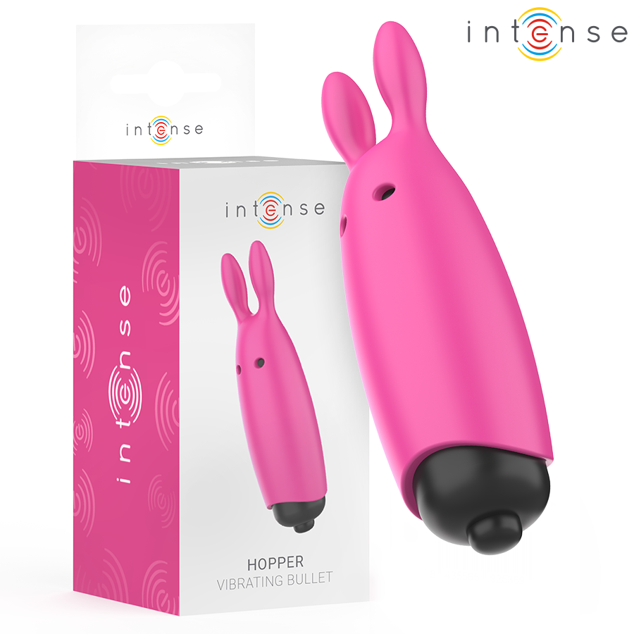 INTENSE - HOPPER PINK VIBRIERENDES BULLET 8,3 X 2,4 CM – Vibrator Bild 1