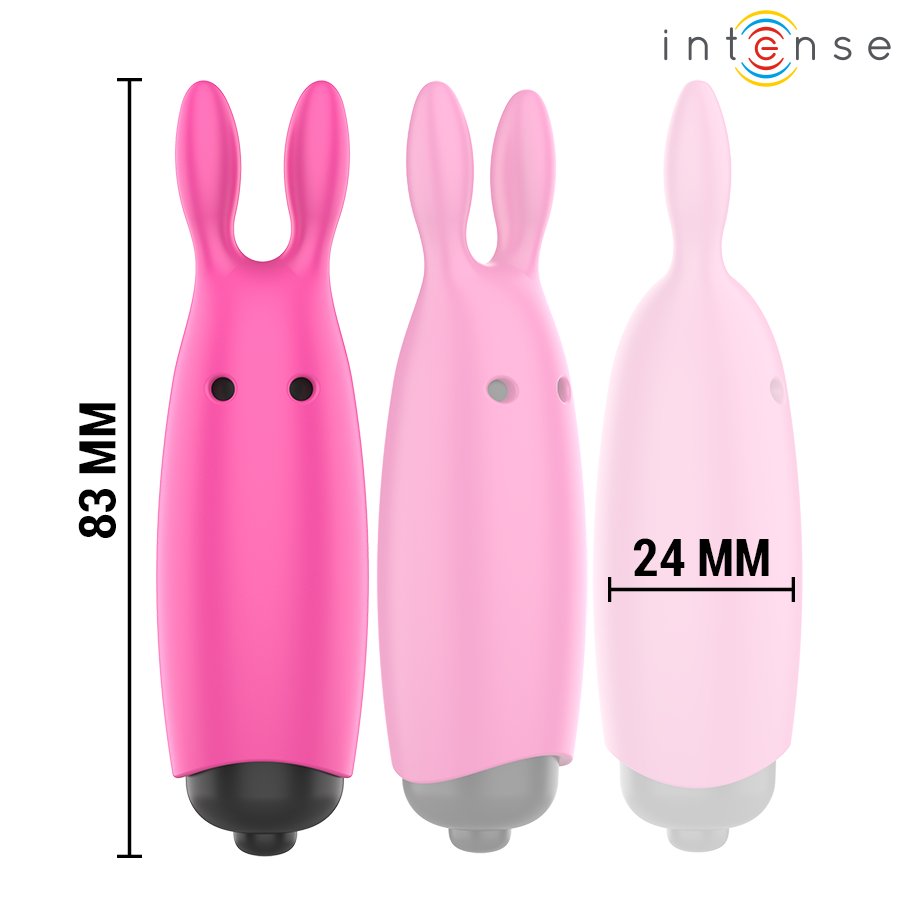 INTENSE - HOPPER PINK VIBRIERENDES BULLET 8,3 X 2,4 CM – Vibrator Bild 3