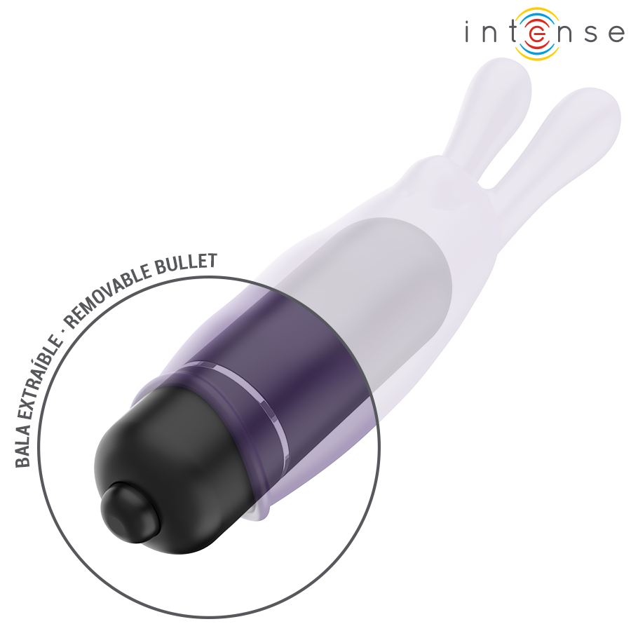 INTENSE - MYSTIC PURPLE VIBRIERENDES BULLET 8,7 X 2,4 CM – Vibrator Bild 5