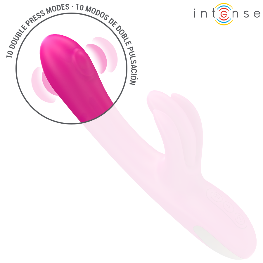 INTENSE - BRITNEY MULTIFUNKTIONS-RABBIT-VIBRATOR 23 CM ROSA Rabbit Vibrator diskret online kaufen