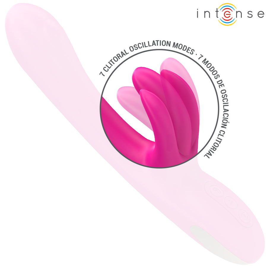 INTENSE - BRITNEY MULTIFUNKTIONS-RABBIT-VIBRATOR 23 CM ROSA für sinnliche Momente allein oder zu zweit