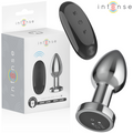 INTENSE Analplug Metall M – 10 Vibrationsmodi mit Fernbedienung Analplug diskret online kaufen