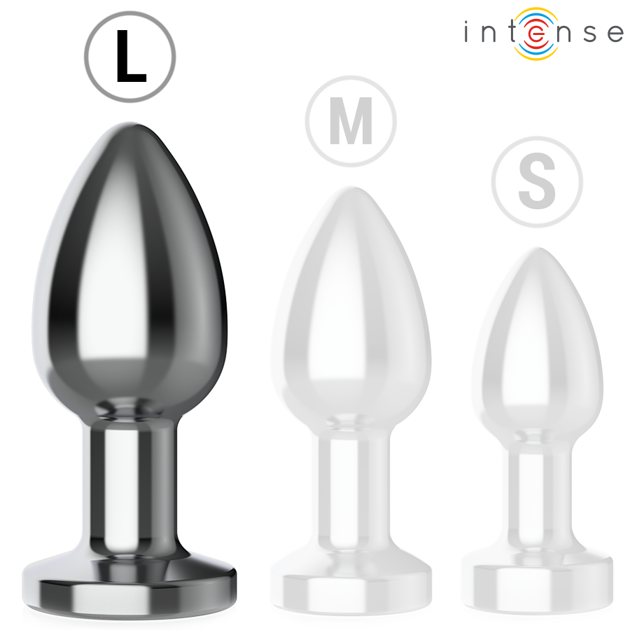 INTENSE Analplug Metall L – 10 Vibrationsmodi mit Fernbedienung Analplug diskret online kaufen