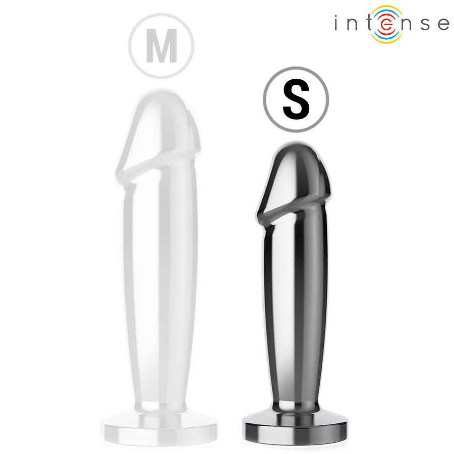 Intense Anal Plug S – Metall-Dildo mit 10 Vibrationsmodi & Fernbedienung | Secret Pulse hochwertiges Intimtoy