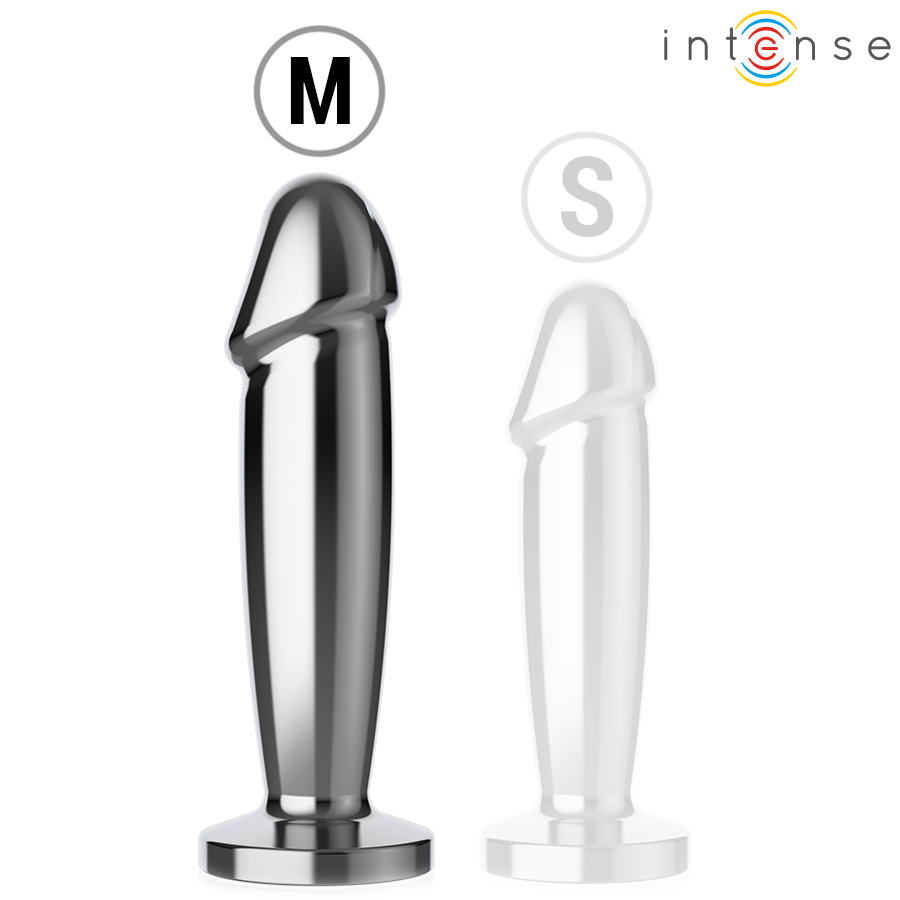 Intense Anal Plug M – Metalldildo mit 10 Vibrationsmodi & Fernbedienung | Secret Pulse hochwertiges Intimtoy
