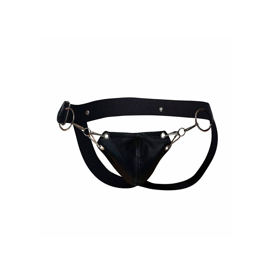 MOB - DNGEON JOCKSTRAP SCHWARZER DRUCK EINE GRÖSSE – Erotik-Zubehör Bild 7