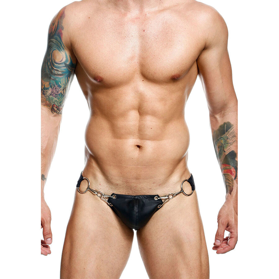 MOB - DNGEON JOCKSTRAP SCHWARZER DRUCK EINE GRÖSSE – Erotik-Zubehör Bild 1