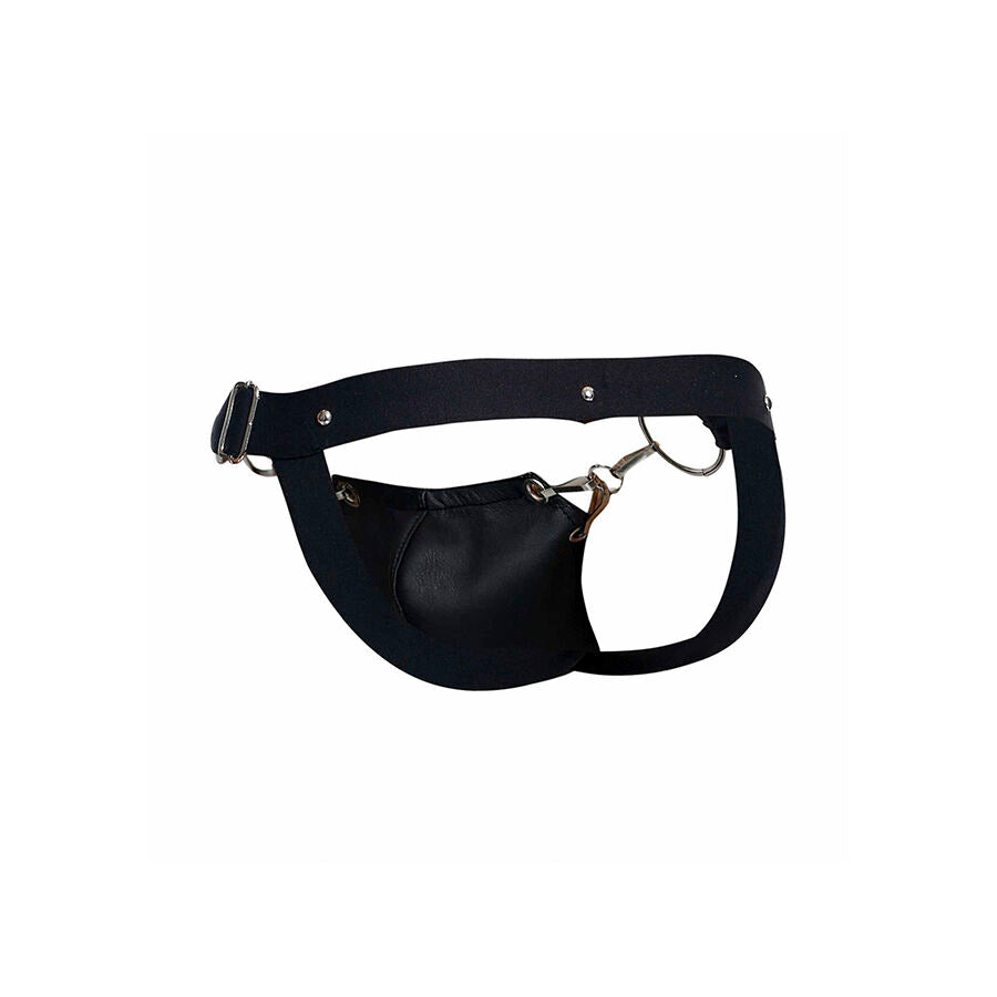 MOB - DNGEON JOCKSTRAP SCHWARZER DRUCK EINE GRÖSSE – Erotik-Zubehör Bild 10