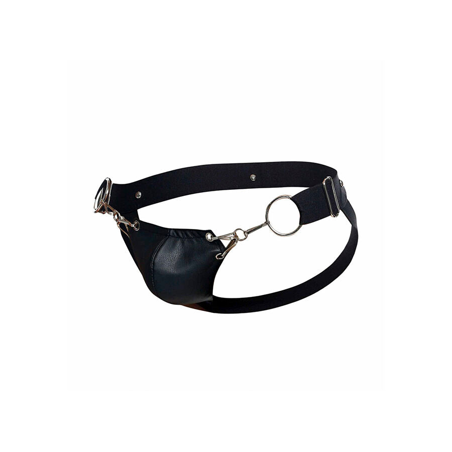 MOB - DNGEON JOCKSTRAP SCHWARZER DRUCK EINE GRÖSSE – Erotik-Zubehör Bild 11