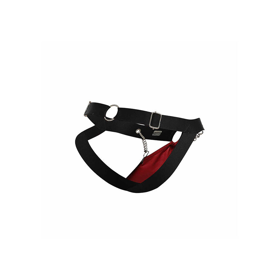 MOB - DNGEON ROTER JOCKSTRAP MIT KETTEN EINE GRÖSSE – Erotik-Schmuck Bild 8
