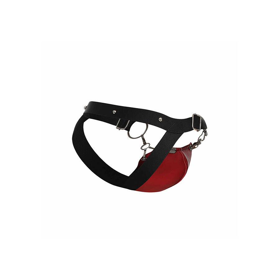 MOB - DNGEON SNAP JOCKSTRAP ROT EINE GRÖSSE – Erotik-Zubehör Bild 8