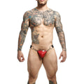 MOB - DNGEON SNAP JOCKSTRAP ROT EINE GRÖSSE – Erotik-Zubehör Bild 1