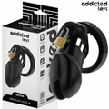 ADDICTED TOYS LOCKED - OBSIDIAN HOLD PENISKÄFIG GRÖSSE M Keuschheitskäfig diskret online kaufen