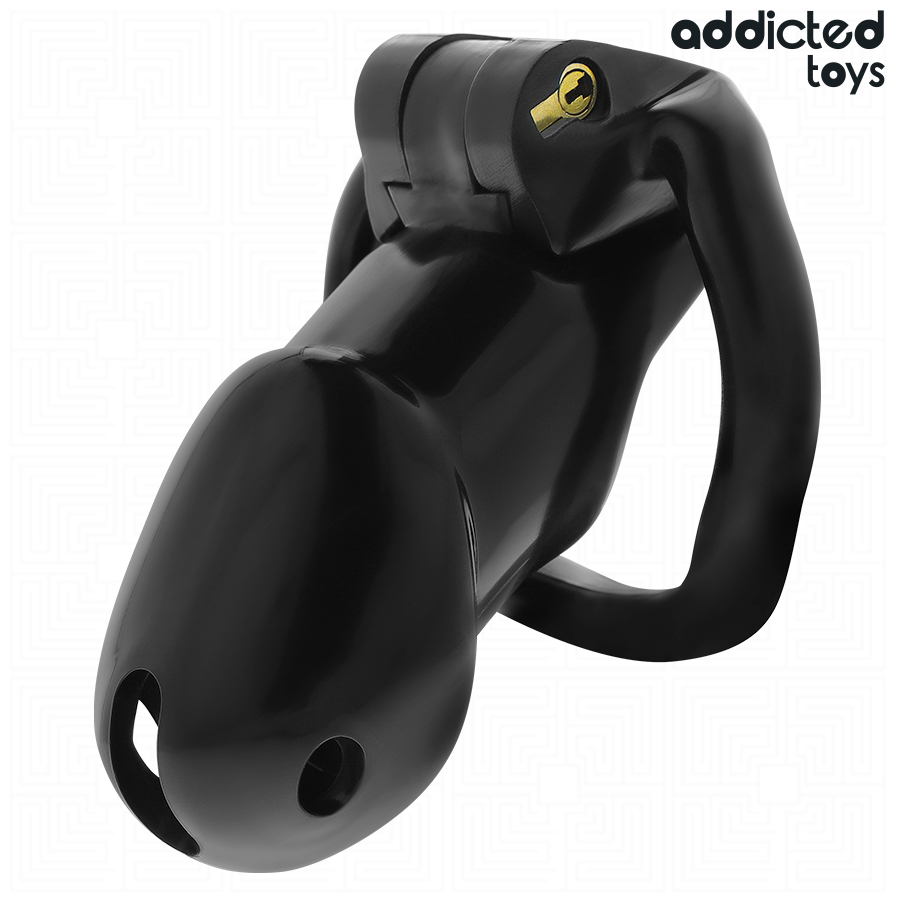 ADDICTED TOYS LOCKED - MINDNIGHT CELL PENISKÄFIG GRÖSSE L Produktansicht und Details