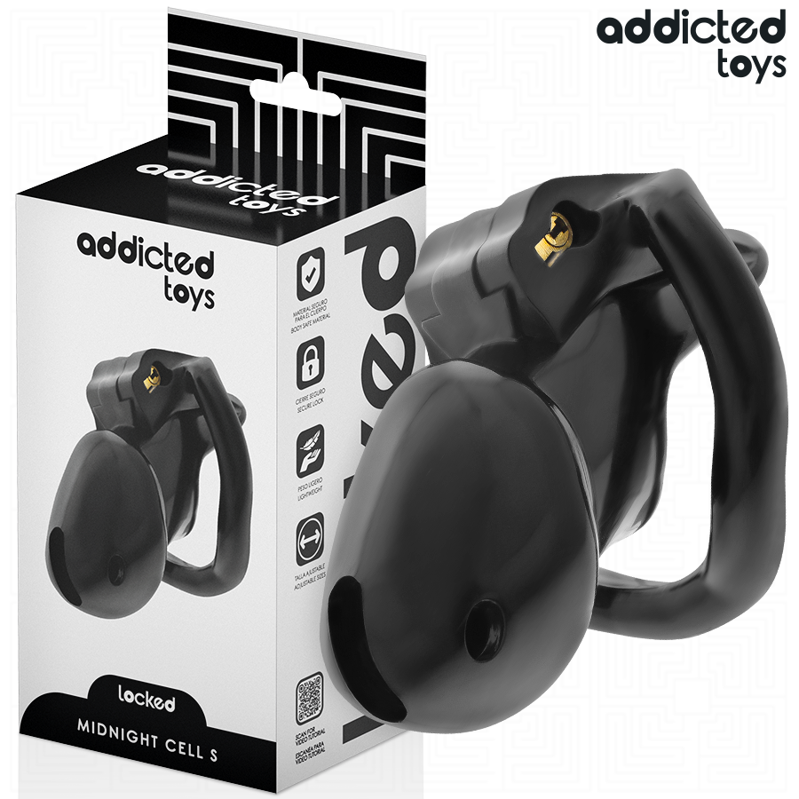 ADDICTED TOYS LOCKED - MINDNIGHT CELL PENIS CAGE GRÖSSE S Keuschheitskäfig diskret online kaufen