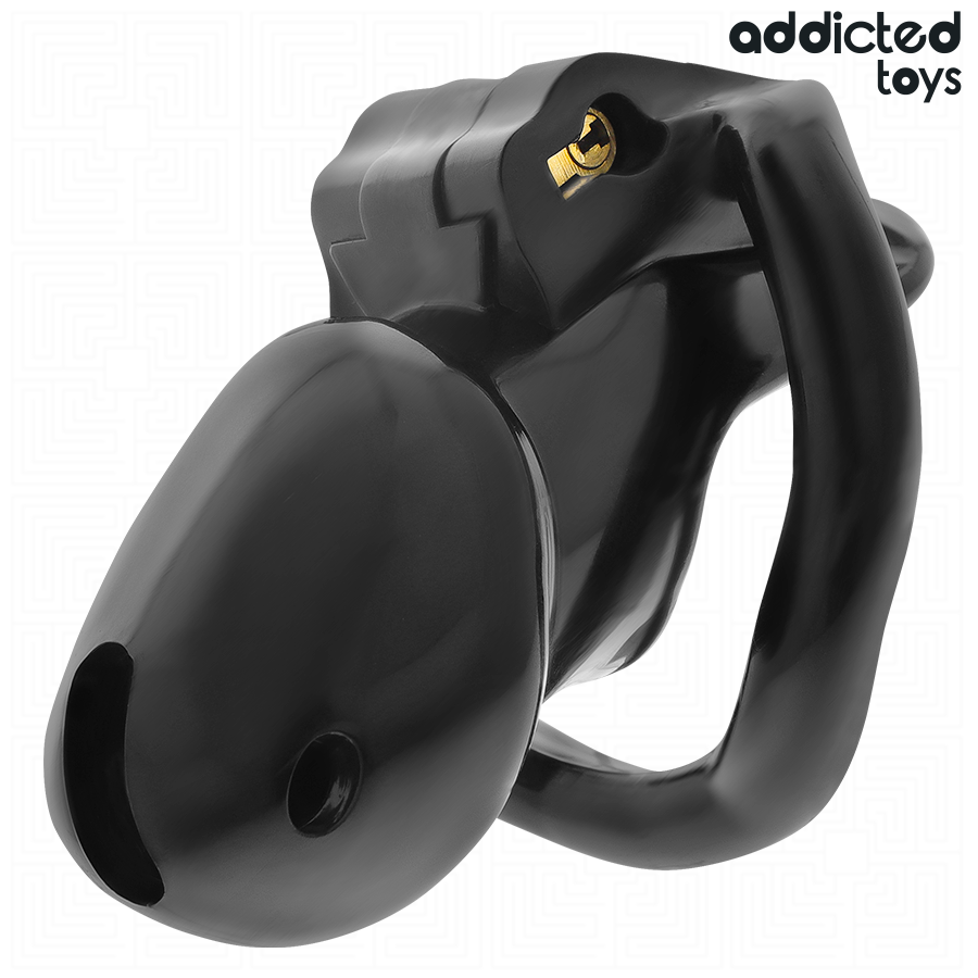 ADDICTED TOYS LOCKED - MINDNIGHT CELL PENIS CAGE GRÖSSE S Produktansicht und Details