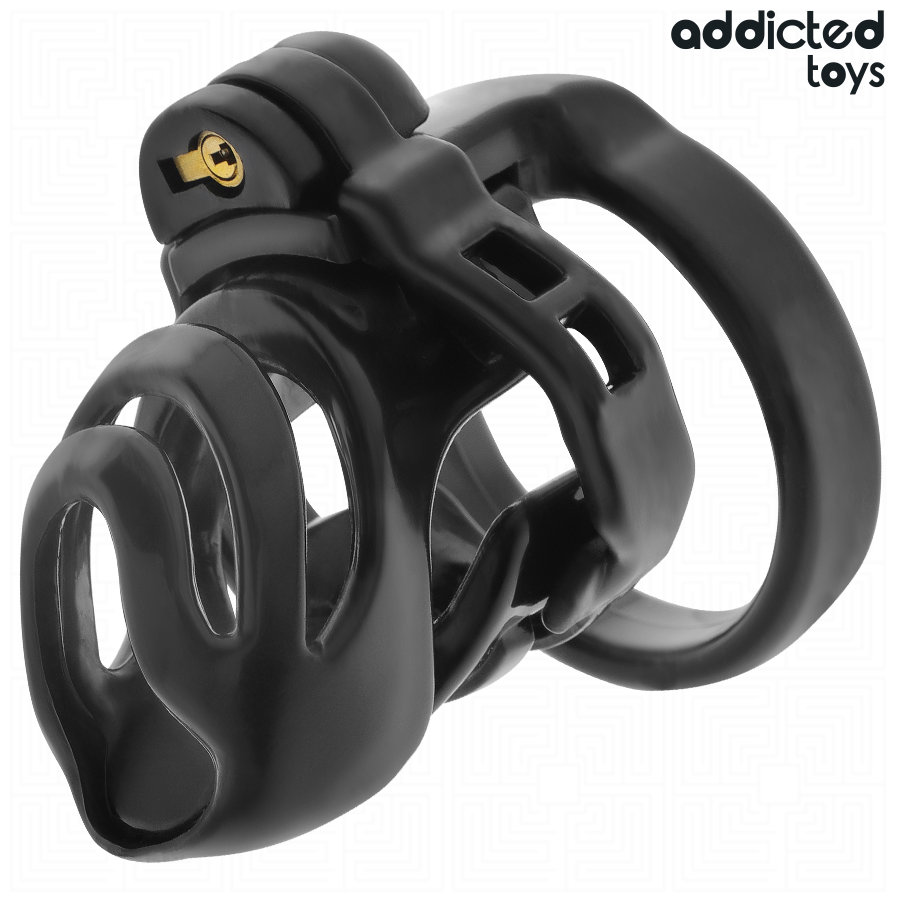 ADDICTED TOYS LOCKED - ETERNAL LOCK PENISKÄFIG 9 CM Produktansicht und Details