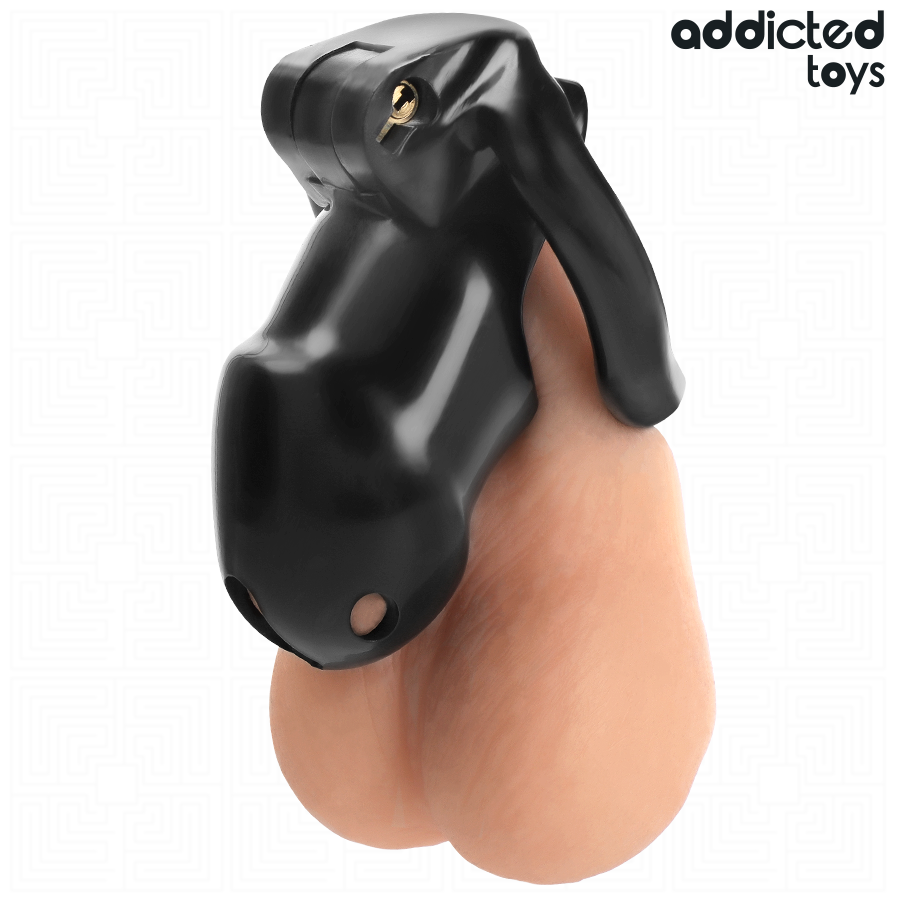 ADDICTED TOYS LOCKED - MINDNIGHT CELL PENIS CAGE GRÖSSE M bei Secret Pulse im Erotikshop