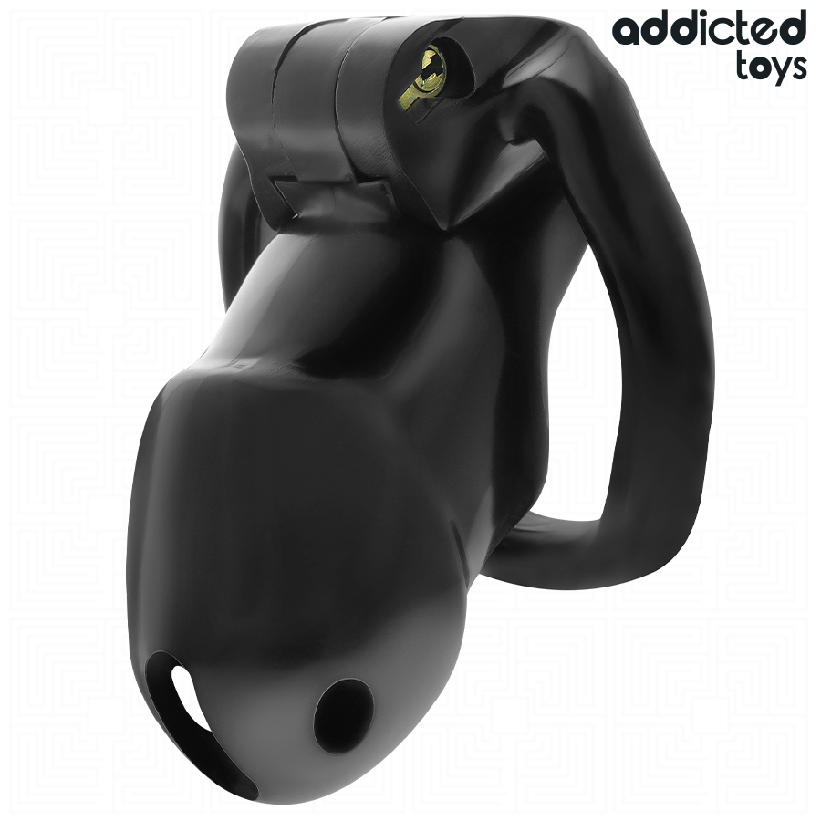 ADDICTED TOYS LOCKED - MINDNIGHT CELL PENIS CAGE GRÖSSE M Produktansicht und Details