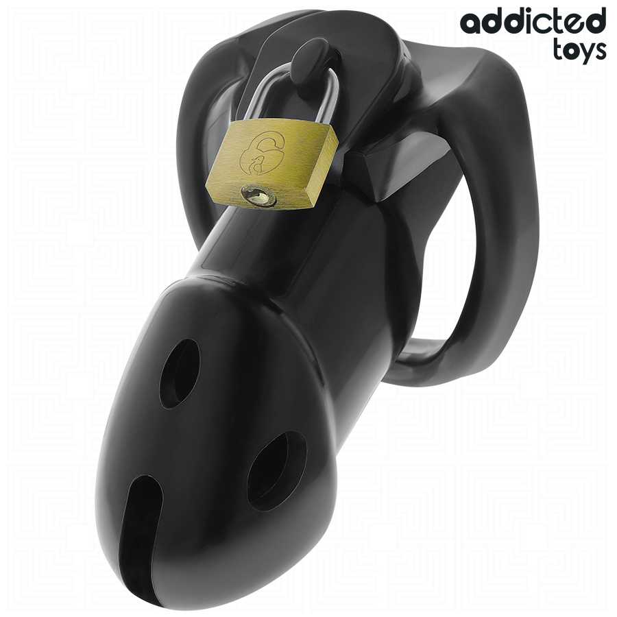 ADDICTED TOYS LOCKED - UNBROKEN DEN PENISKÄFIG 9,8 CM Produktansicht und Details