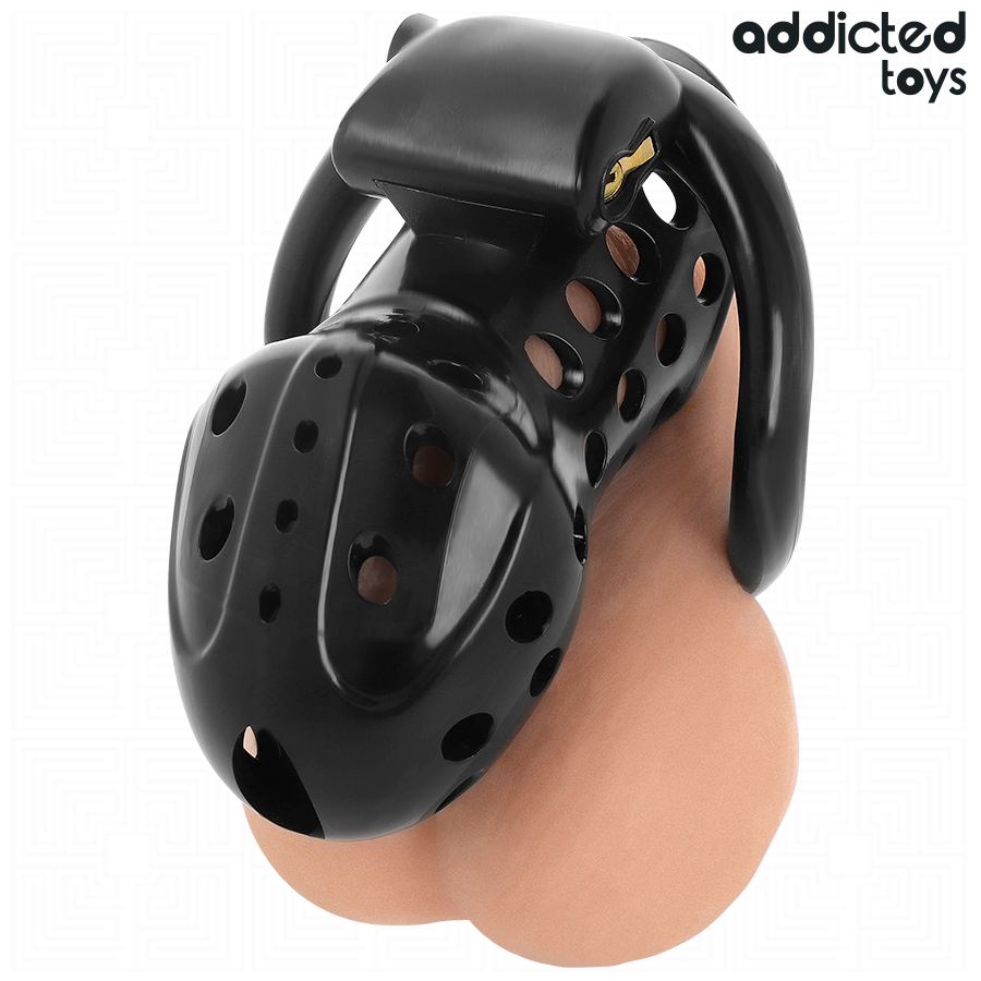 ADDICTED TOYS LOCKED - ANGEKETTETER HOHLPENISKÄFIG 10,5 CM bei Secret Pulse im Erotikshop