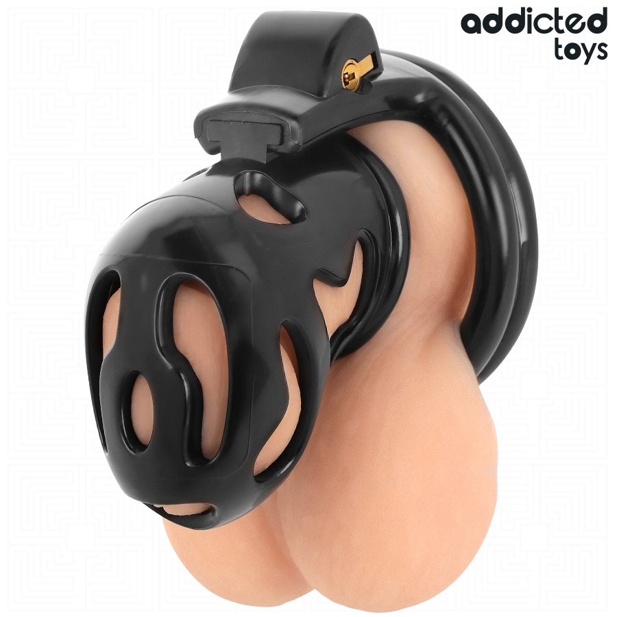 ADDICTED TOYS LOCKED - VERSIEGELTER PENISKÄFIG 8 CM bei Secret Pulse im Erotikshop