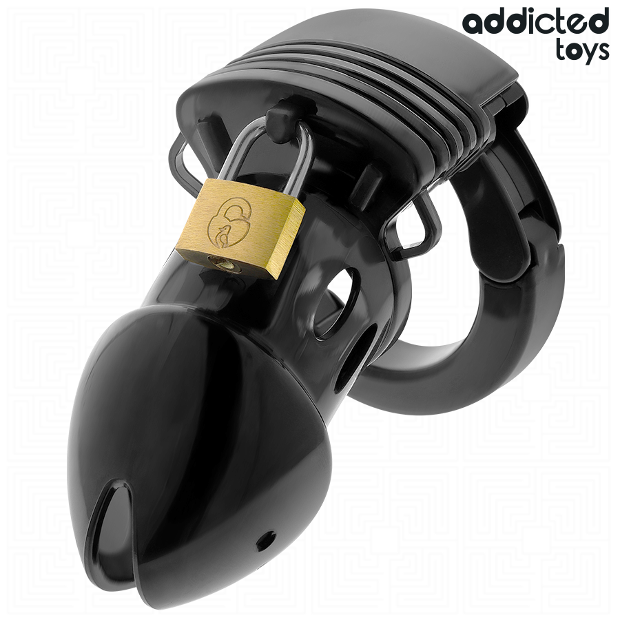 ADDICTED TOYS LOCKED - CHASTITY DEPTHS PENISKÄFIG 7,5 CM Produktansicht und Details