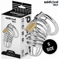 ADDICTED TOYS LOCKED - IRON CELL METALL-PENISKÄFIG 4 CM GRÖSSE S Keuschheitskäfig diskret online kaufen